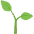 Seedling Emoji from EmojiTwo Colors Set