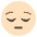 Serene Face Emoji Emoji from EmojiTwo Colors Set