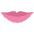 Sexy Lips Emoji from EmojiTwo Colors Set