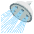 Shower Emoji from EmojiTwo Colors Set
