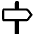 Signpost Icon from Bootstrap Set