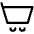 Simple Cart Icon from Iconoir Regular Set | Free Download as SVG Vector and Transparent PNG | Streamline icons