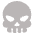Skull Emoji from EmojiTwo Colors Set