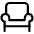 Download free Sleeper Chair PNG, SVG vector icon from Iconoir Regular set.