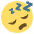 Sleeping Face Emoji from EmojiTwo Colors Set