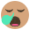 Sleepy Yawn Emoji Emoji from EmojiTwo Colors Set