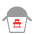 Takeout Box Flat Emoji from Fluent Emoji Flat Set