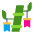 Tanabata Tree Flat Emoji from Fluent Emoji Flat Set