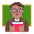 Teacher Flat Medium Emoji from Fluent Emoji Flat Set