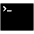 Terminal Icon from SVG Logos Set