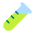 Test Tube Flat Emoji from Fluent Emoji Flat Set