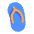 Thong Sandal Flat Emoji from Fluent Emoji Flat Set
