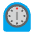 Timer Clock Flat Emoji from Fluent Emoji Flat Set