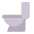 Toilet Flat Emoji from Fluent Emoji Flat Set
