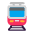 Tram Flat Emoji from Fluent Emoji Flat Set