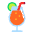 Tropical Drink Flat Emoji from Fluent Emoji Flat Set