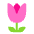 Tulip Flat Emoji from Fluent Emoji Flat Set