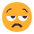 Unamused Face Flat Emoji from Fluent Emoji Flat Set