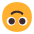 Upside Down Face Flat Emoji from Fluent Emoji Flat Set