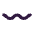 Wavy Dash Flat Emoji from Fluent Emoji Flat Set