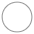 White Circle Flat Emoji from Fluent Emoji Flat Set