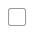 White Medium Small Square Flat Emoji from Fluent Emoji Flat Set