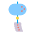 Wind Chime Flat Emoji from Fluent Emoji Flat Set