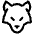 Wolf Icon from Iconoir Regular Set | Free Download as SVG Vector and Transparent PNG | Streamline icons