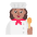 Woman Cook Flat Medium Emoji from Fluent Emoji Flat Set