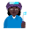Woman Factory Worker Flat Dark Emoji from Fluent Emoji Flat Set