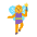 Woman Fairy Flat Default Emoji from Fluent Emoji Flat Set