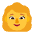 Woman Flat Default Emoji from Fluent Emoji Flat Set