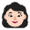 Woman Flat Light Emoji from Fluent Emoji Flat Set