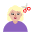 Woman Getting Haircut Flat Medium Light Emoji from Fluent Emoji Flat Set