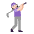 Woman Golfing Flat Light Emoji from Fluent Emoji Flat Set