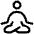 Yoga Icon from Iconoir Regular Set | Free Download as SVG Vector and Transparent PNG | Streamline icons