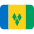 Flag St. Vincent & Grenadines Emoji from Twemoji Set