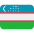 Flag Uzbekistan Emoji from Twemoji Set