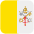 Flag Vatican City Emoji from Twemoji Set