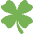 Four Leaf Clover Emoji from Twemoji Set
