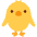 Front Facing Baby Chick Emoji from Twemoji Set