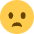 Frowning Face With Open Mouth Emoji from Twemoji Set