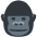 Gorilla Emoji from Twemoji Emoji Set