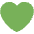 Green Heart Emoji from Twemoji Set