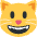 Grinning Cat Emoji from Twemoji Set