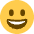 Grinning Face Emoji from Twemoji Set