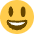Grinning Face With Big Eyes Emoji from Twemoji Set