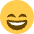 Grinning Face With Smiling Eyes Emoji from Twemoji Set