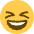 Grinning Squinting Face Emoji from Twemoji Set