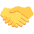 Handshake Emoji from Twemoji Set